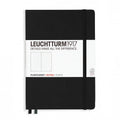 Leuchtturm1917 Medium Hardcover Notebook - Dotted - Black - A5 -  - Notebooks - Bunbougu