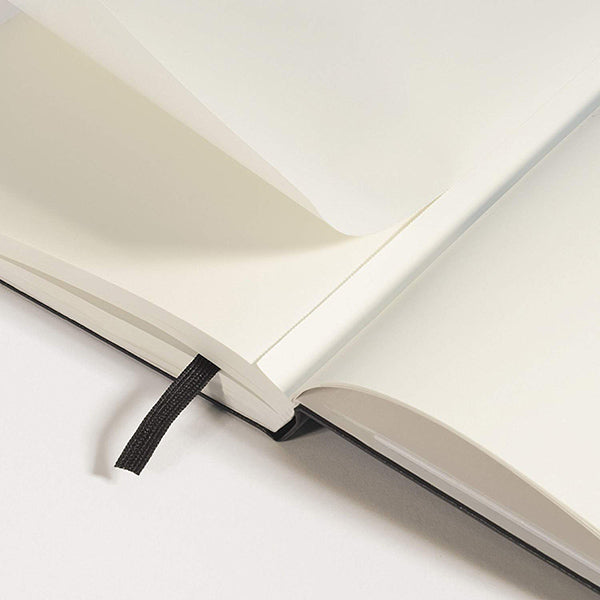 Leuchtturm1917 Medium Hardcover Notebook - Dotted - Black - A5 -  - Notebooks - Bunbougu