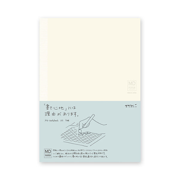 Midori MD Notebook - Grid - A5 - - Notebooks - Bunbougu