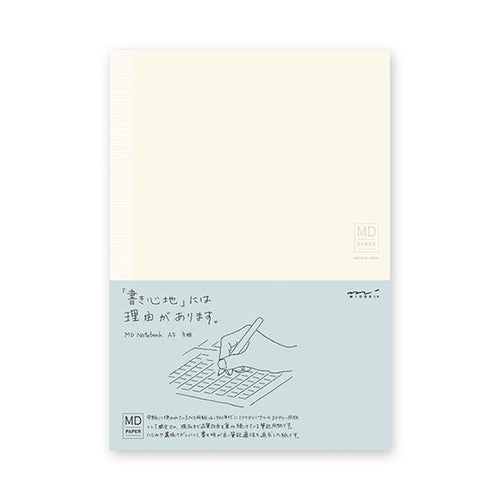 Midori MD Notebook - Grid - A5 - - Notebooks - Bunbougu