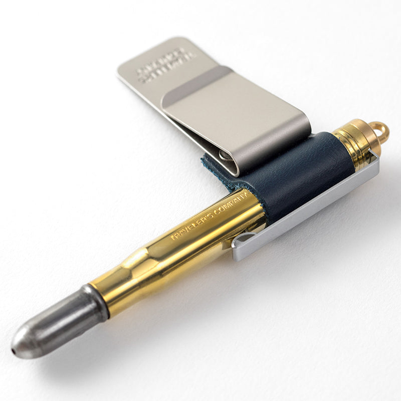 Traveler's Company Traveler's Notebook Accessories 016 - Pen Holder - Medium - Blue -  - Notebook Accessories - Bunbougu