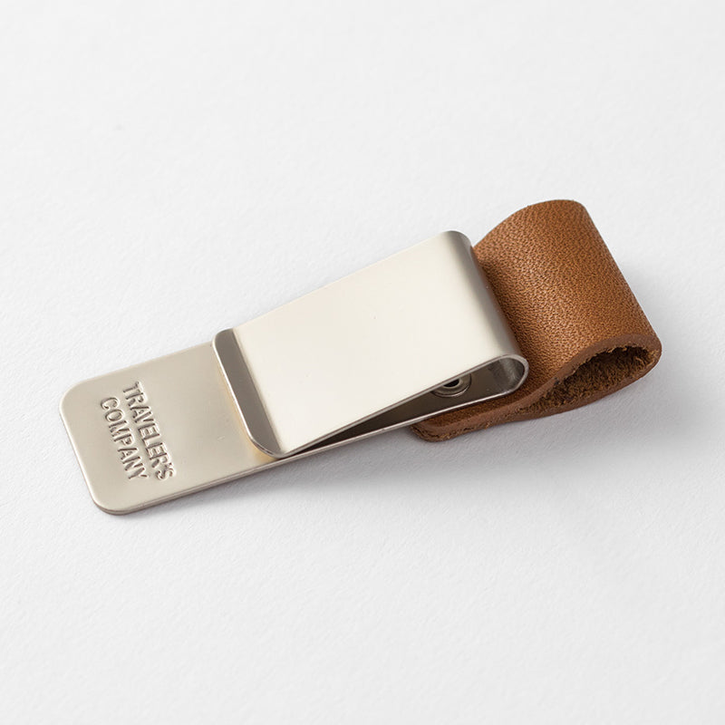 Traveler's Company Traveler's Notebook Accessories 016 - Pen Holder - Medium - Camel -  - Notebook Accessories - Bunbougu