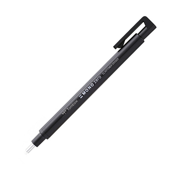 Tombow Mono Zero Eraser - 2.3 mm - Round - Black Body -  - Erasers - Bunbougu