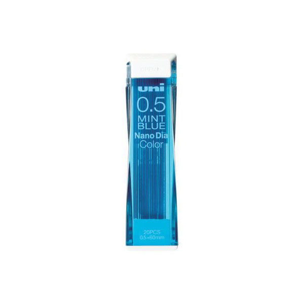 Uni Nano Dia Colour Lead - 0.5 mm - Mint Blue - Pencil Leads - Bunbougu