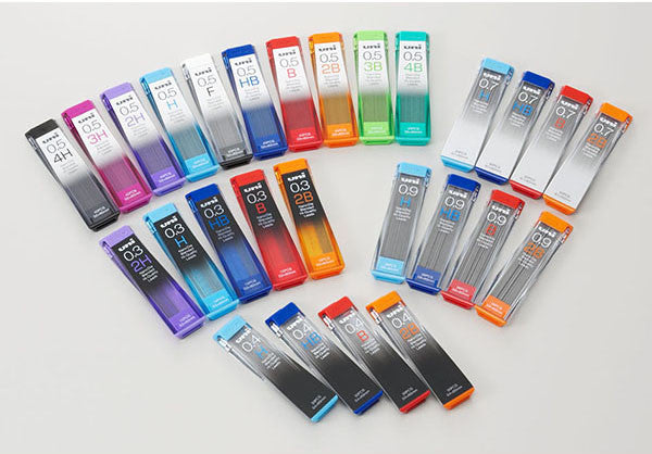 Uni Nano Dia Low-Wear Pencil Lead - 0.3 mm -  - Pencil Leads - Bunbougu